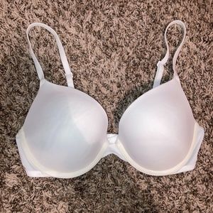 White PINK bra